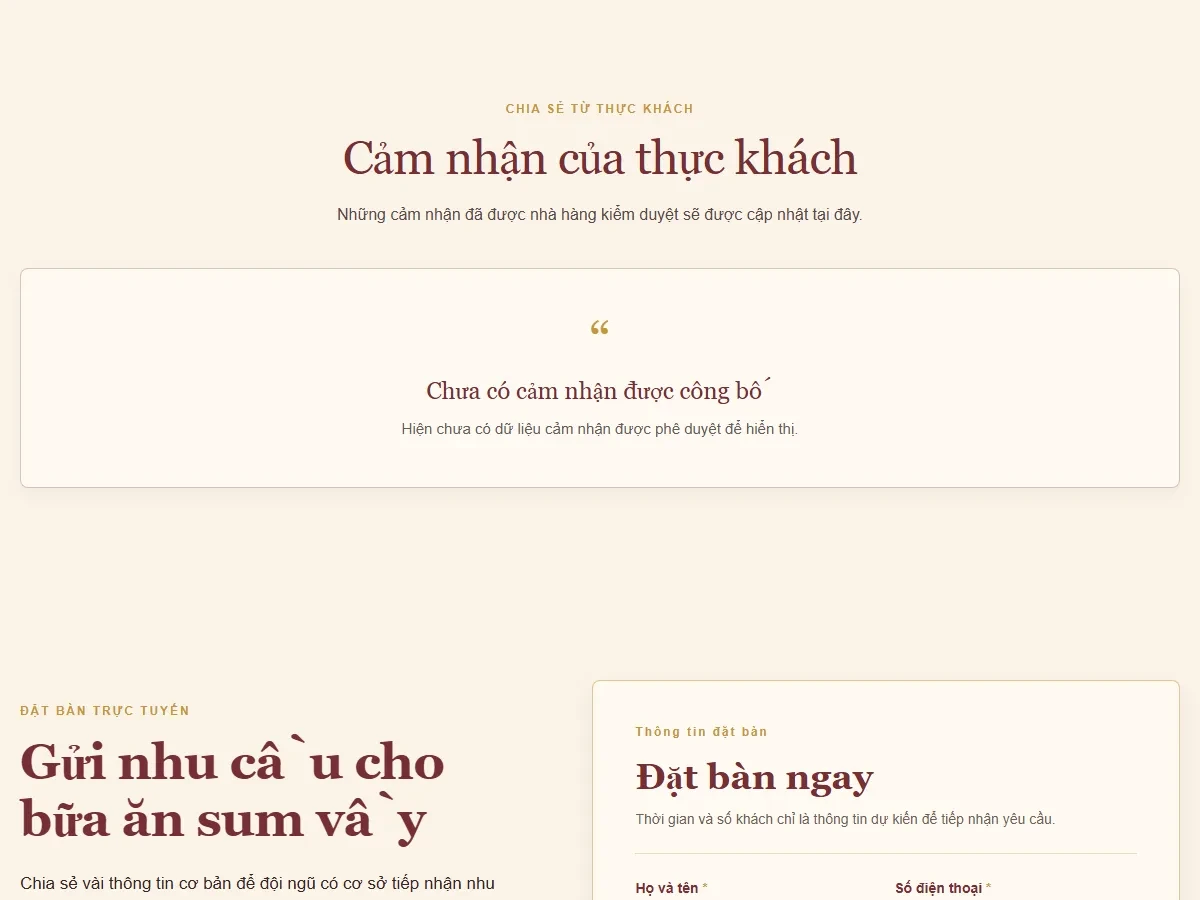 Bếp Sum Vầy
