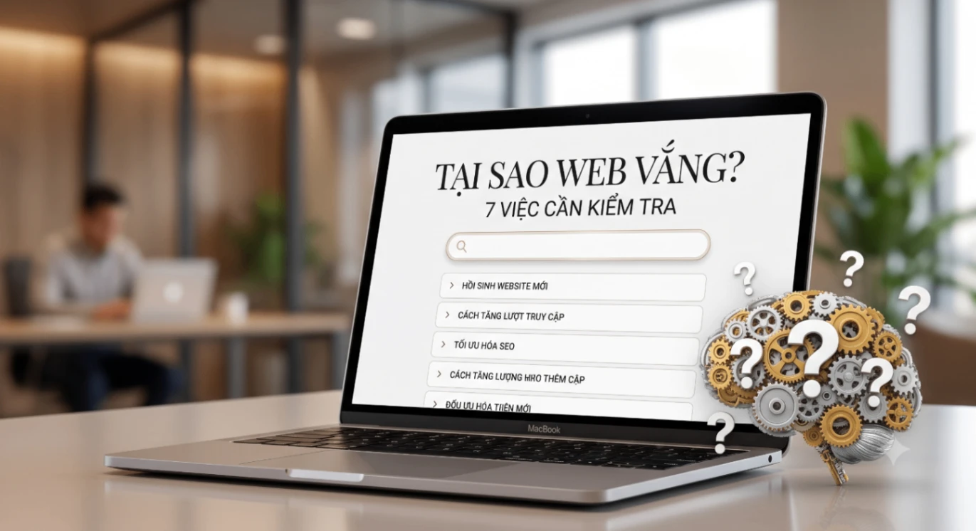 Website mới làm xong nhưng chưa có khách: 7 việc cần kiểm tra trước khi quảng bá