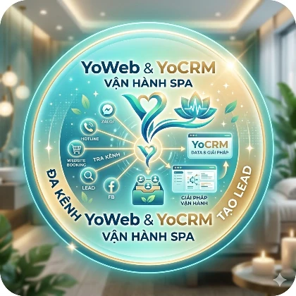 Ứng Dụng YoWeb và YoCRM Vận Hành SPA: Giải Pháp HUB Nhận CTA Đa Kênh Tạo Lead Cho CRM