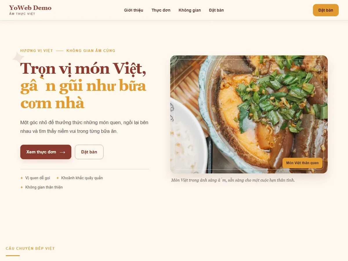 Bếp Nhà Mộc