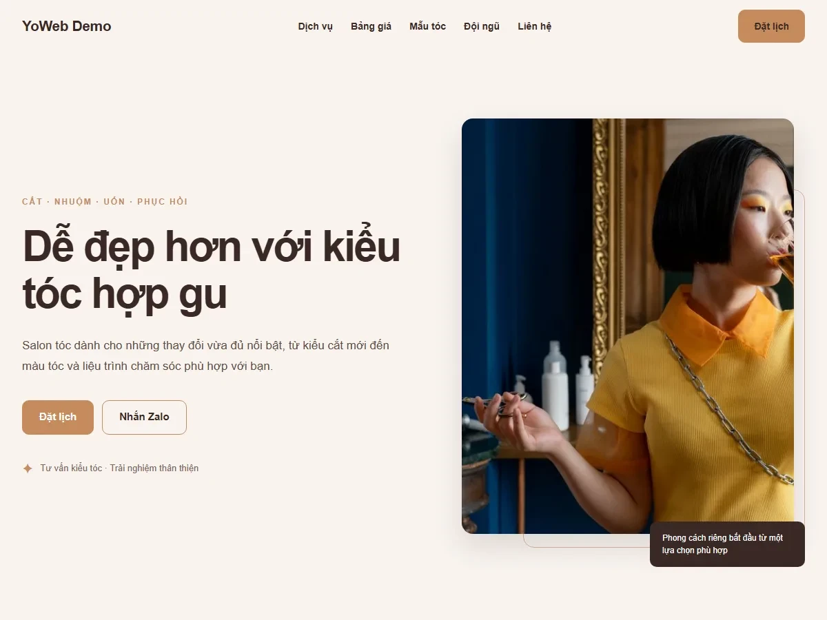Nếp Tóc Mới